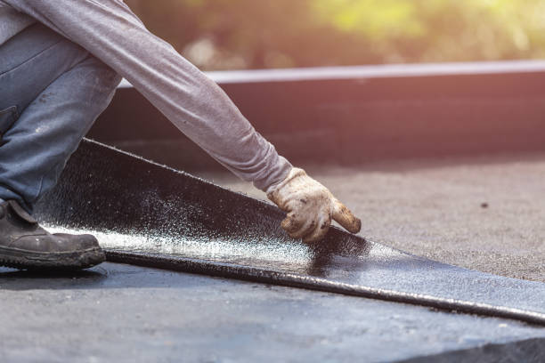 Professional Interior Drainage System technician working in Marlton, NJ